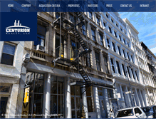 Tablet Screenshot of centurionre.com